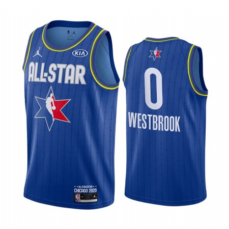 Dres NBA Houston Rockets Russell Westbrook 0 2020 All-Star Jordan Brand Plava Swingman